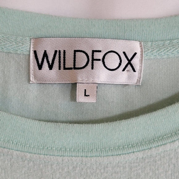 WILDFOX Knit Top - Mint Puppies - Picture 5 of 6